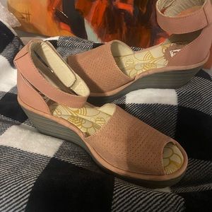 London fly wedge sandals
